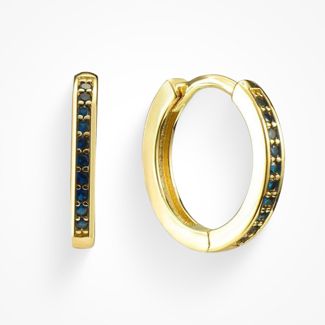 Hoop Earring with Zirconias