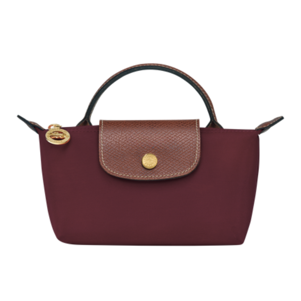 Élaine | Le Pliage Mini Bag, Burgundy