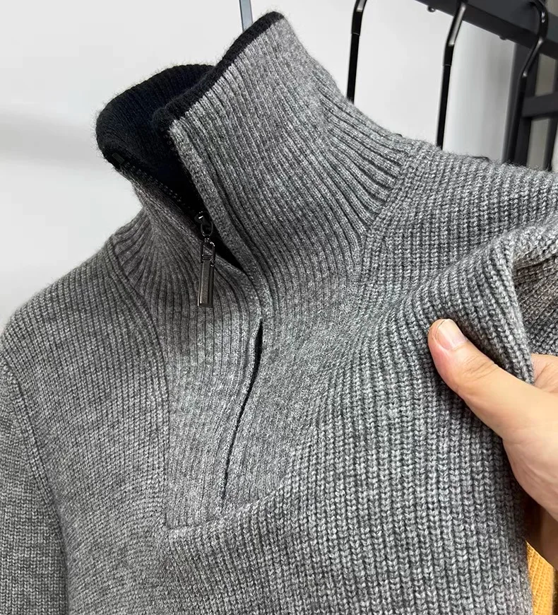 Classic Old Money Wool Sweater