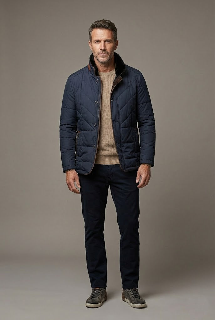 Farmley Men's Quilted Jacket