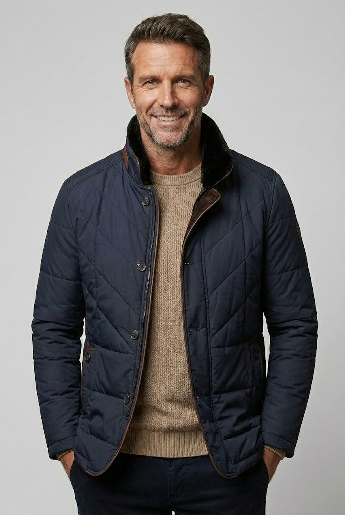 Farmley Men's Quilted Jacket
