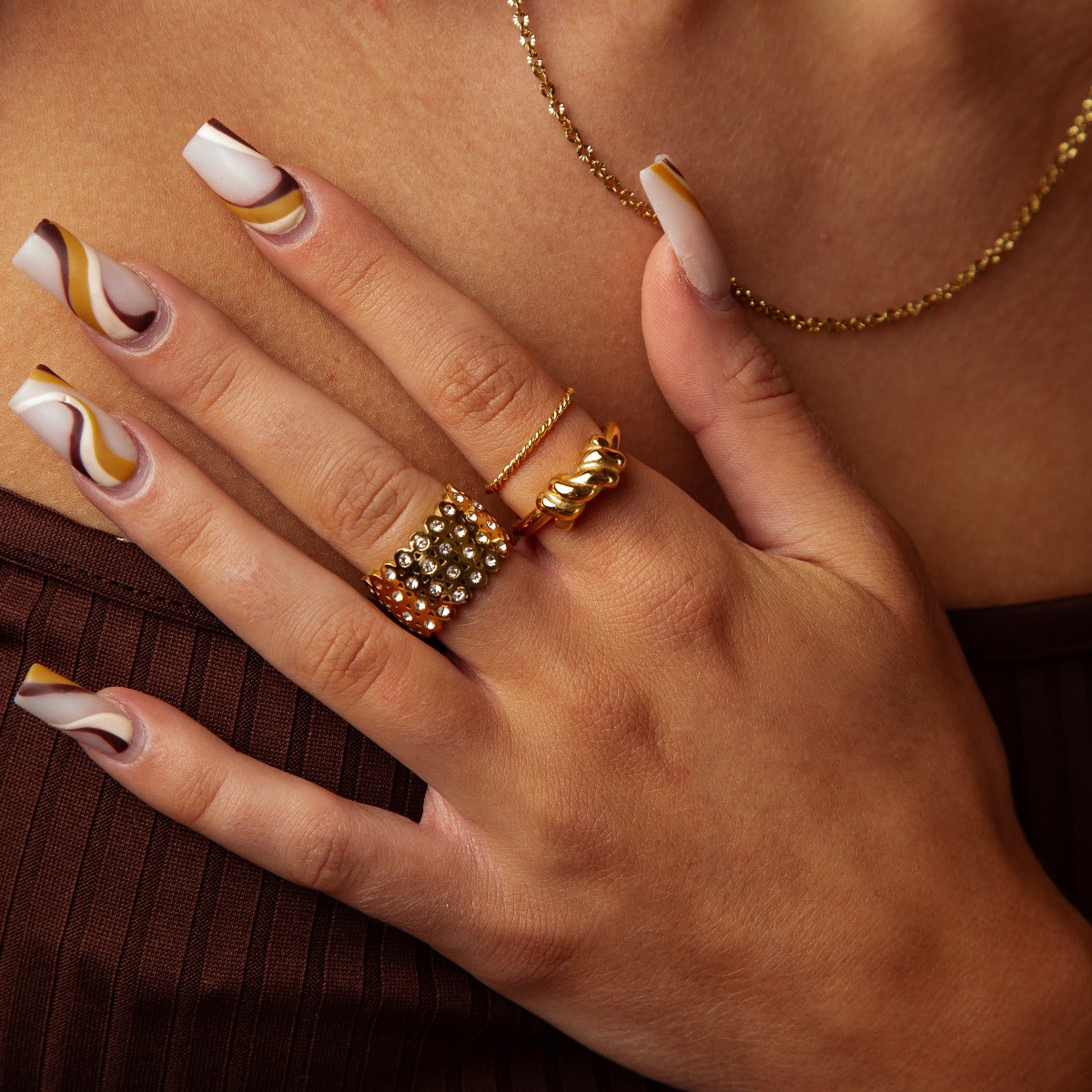 Elegant Braided Ring