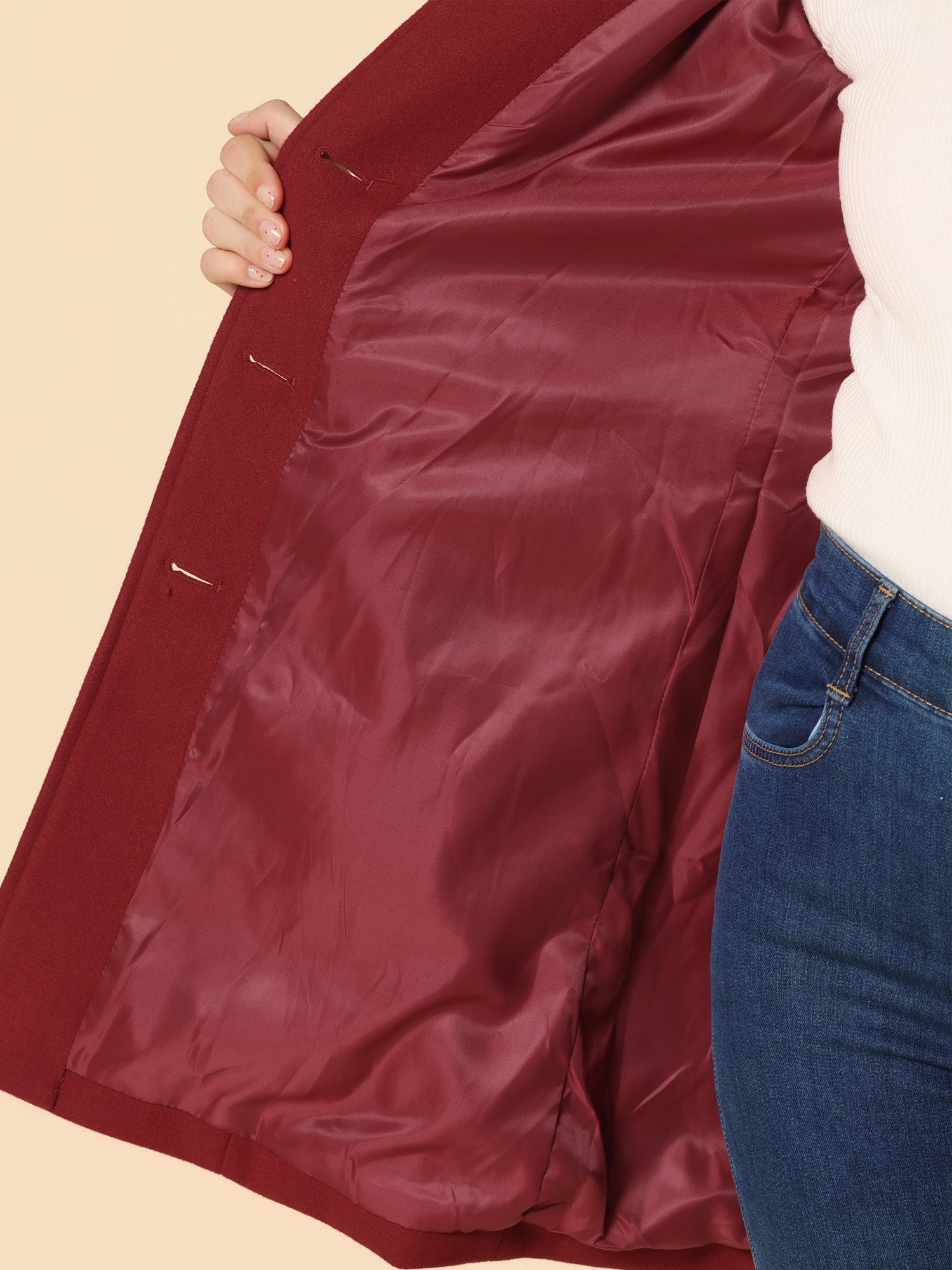 Breasted Winter Trench Coat