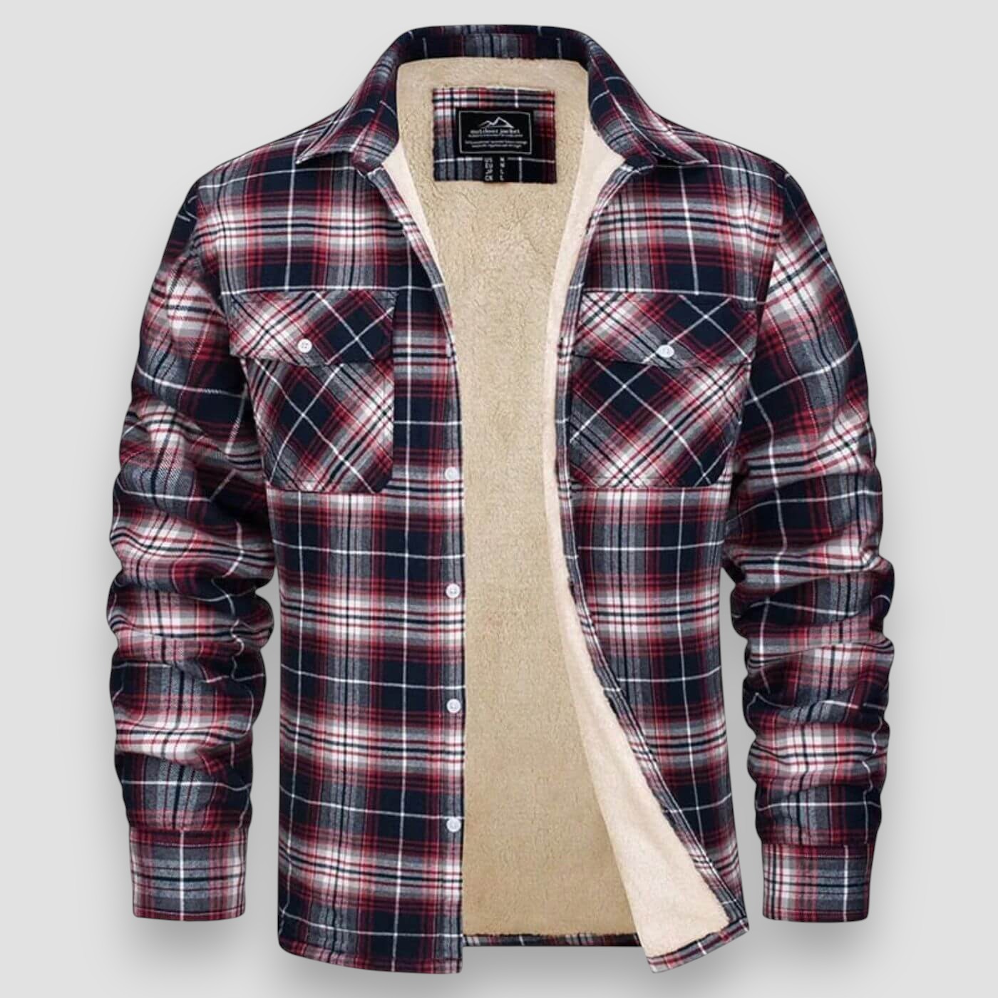 Jacket with Checkered Lining
