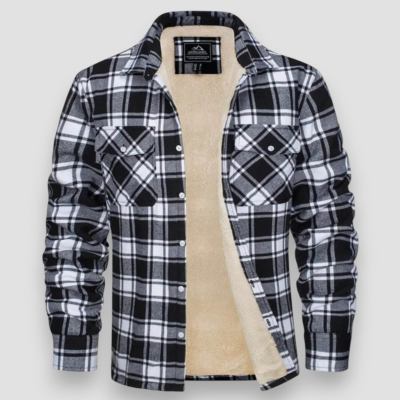 Jacket with Checkered Lining