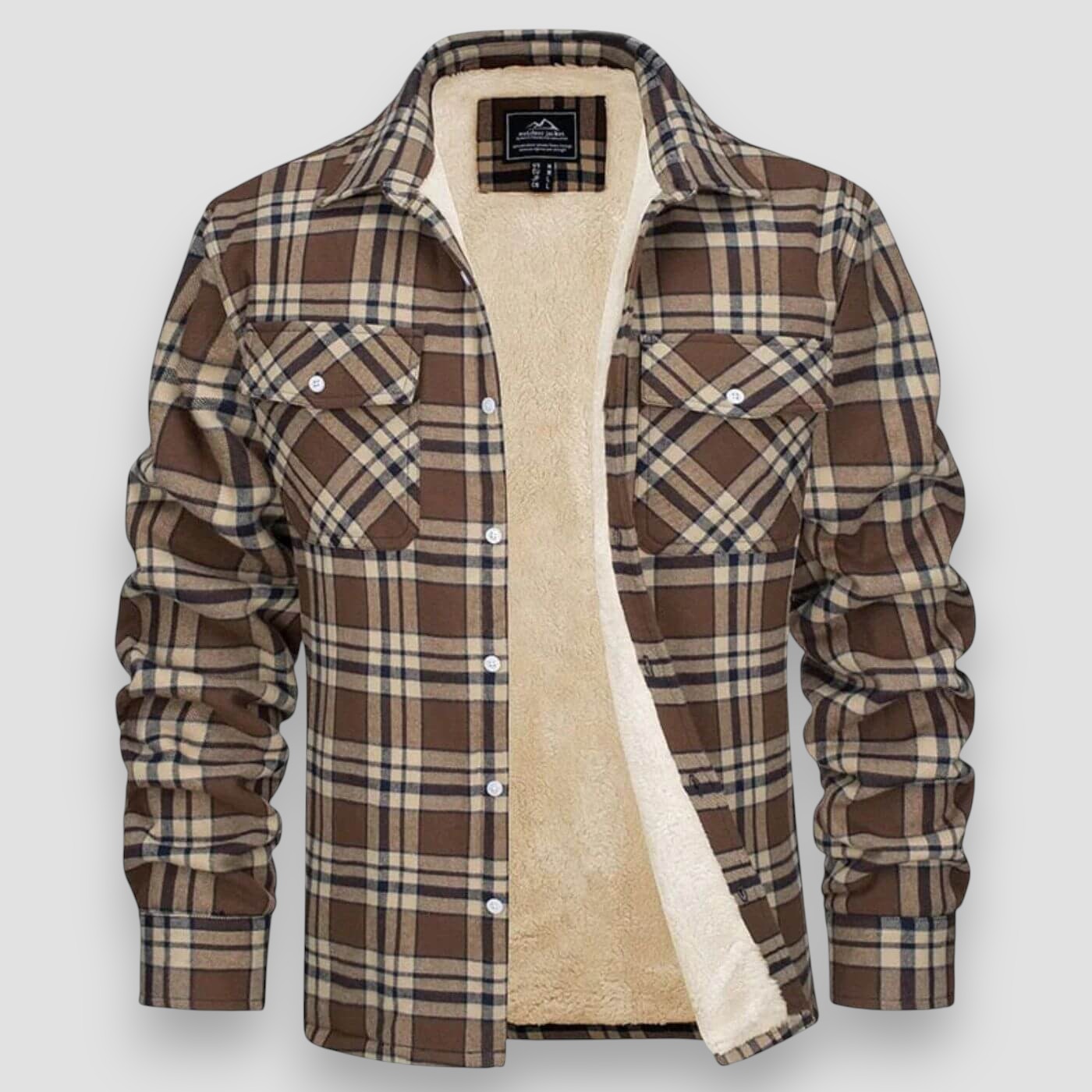 Jacket with Checkered Lining